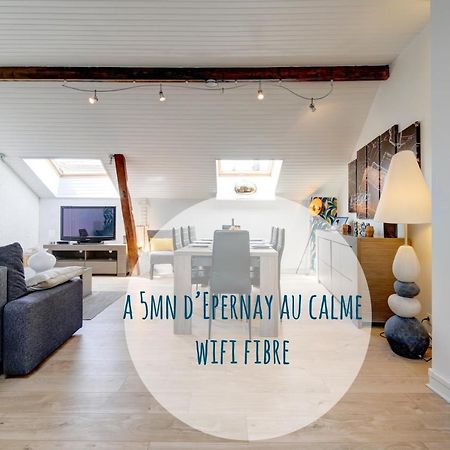 « Le Bidule », Logement Au Coeur De La Champagne Chouilly エクステリア 写真